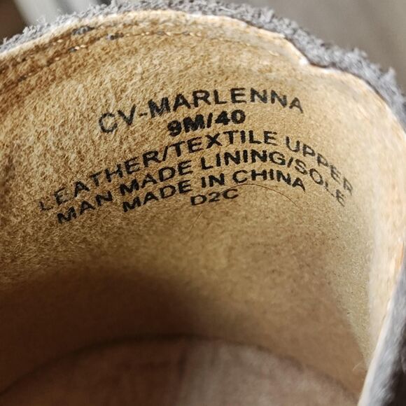 Lucky Brand Shoes Womens Size 9 Suede Slip On Platform Marlena Loafers Comfort - Picture 11 of 13